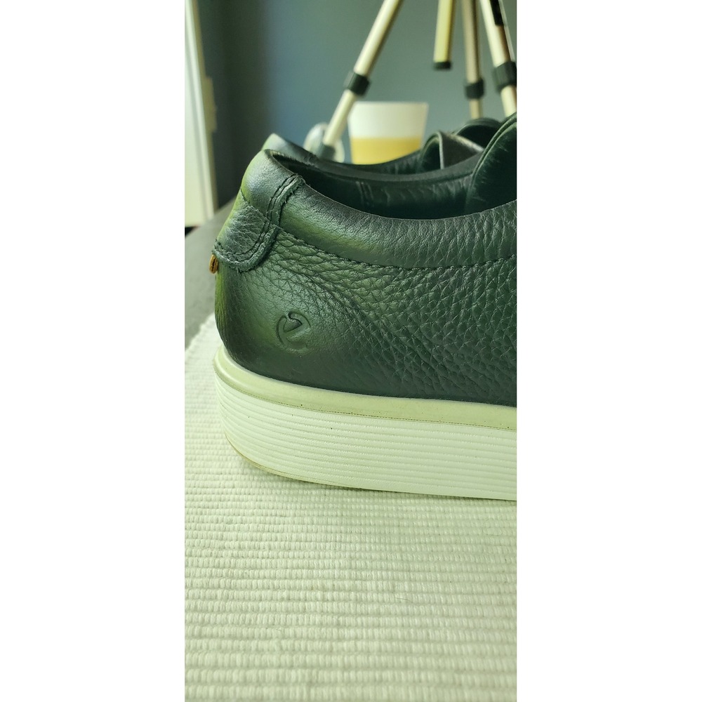 ECCO Soft 8 Womens Black Pebbled Leather Sneakers Shoes 39 US 8-8.5 - Picture 3 of 8